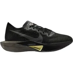 NIKE ZOOMX VAPORFLY 3 NEXT % Laufschuhe Herren Schwarz/Olive Aura/Metallic Medium Ash 40,5