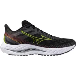MIZUNO WAVE SIRIUS Laufschuhe Herren Black/Evening Primrose/High Risk Red 41