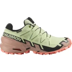 SALOMON SPEEDCROSS 6 GTX Trailschuhe Damen Lime Cream / Mahogany Rose / Black 37 1/3