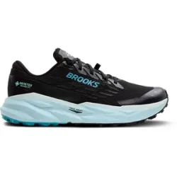 Brooks Cascadia 19 GTX Trailschuhe Damen Black/Ebony/Blue Flower 38