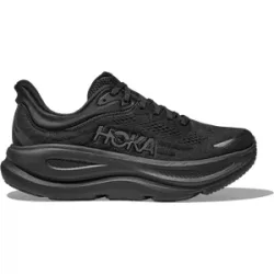 HOKA BONDI 9 Laufschuhe Herren BLACK / BLACK 2E (breit) 48