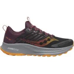 Saucony RIDE TR2 Gravel-Laufschuhe Herren BLACK/AUTUMN 46,5