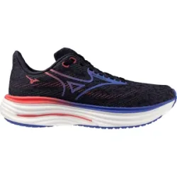 Mizuno WAVE RIDER 29 Laufschuhe Damen Odyssey Gray/Iris Bloom/Calypso Coral 43