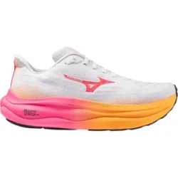 Mizuno WAVE SKY 9 Laufschuhe Unisex White/Tang Orange/Pink Tetra 38,5
