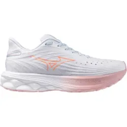 MIZUNO WAVE SKYRISE 6 WOS Laufschuhe Damen NANTBREEZE/STRIK.CORAL/BLEACHM 43 B (normal)
