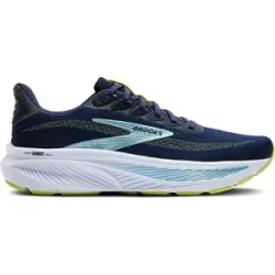 Brooks Ghost 17 Laufschuhe Herren Peacoat/Lime/Blue 2E (breit) 42,5