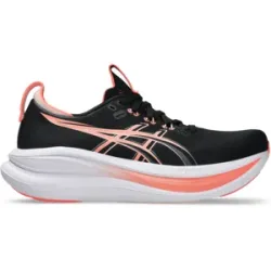 asics GEL-NIMBUS 28 Laufschuhe Damen Black/Pearl Pink 44