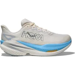 Hoka MACH X 3 Laufschuhe Damen WHITE / ALABASTER 40 2/3
