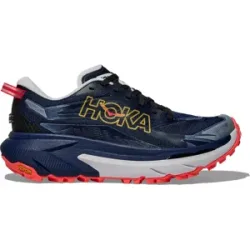 Hoka MAFATE 5 Trailschuhe Damen Midnight Blue/Starlight Glow B (normal) 38