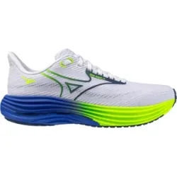 Mizuno WAVE RIDER 29 Laufschuhe Herren White/Estate Blue/LightYellow 42