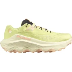 Salomon ULTRA GLIDE 4 Trailschuhe Damen Sunny Lime/Transparent Yellow/Almond Cream B (normal) 41 1/3
