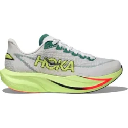 Hoka MACH 7 Laufschuhe Damen Frost / Neon Yuzu B (normal) 41 1/3