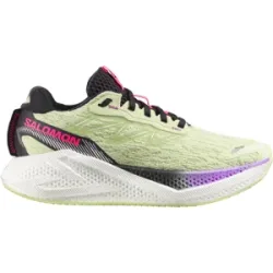 Salomon AERO GLIDE 4 Laufschuhe Damen Butterfly/White/Black 43 1/3