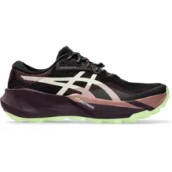 asics GEL-TRABUCO 14 Trailschuhe Damen Black/Dark Aubergine 40,5