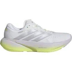 adidas SUPERNOVA RISE 3 Laufschuhe Damen Crystal White/Silver Met./Purple Tint 41 1/3