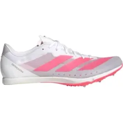 ADIDAS DISTANCESTAR Leichtathletik-Schuhe Unisex Ftwr White/Solar Turbo/Gold Met. 42 2/3