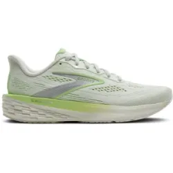 Brooks LAUNCH 12 Damen Grey/Paradisegreen/Chrome Gr. 37,5 Weite B (normal)