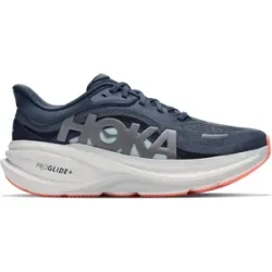 Hoka CLIFTON PRO Laufschuhe Damen Faded Navy / Glimmering Blue B (normal) 41 1/3