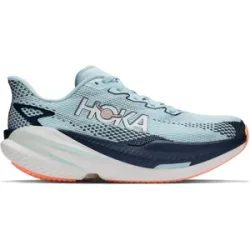 Hoka MACH X 3 Laufschuhe Damen Glimmering Blue / Varsity Navy 40 2/3