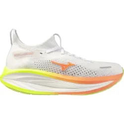 Mizuno MIZUNO NEO VISTA 3 Laufschuhe Damen White/Flamingo Coral/Lime Pulp 41