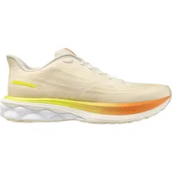 Mizuno WAVE SKYRISE 7 Laufschuhe Damen Pristine/White/Autumn Sunset 38,5