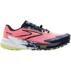 BROOKS CATAMOUNT 3 Trailschuhe Damen Pink/Peacoat/Sunny Lime B (normal) 37,5