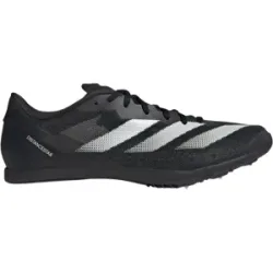 ADIDAS DISTANCESTAR Leichtathletik-Schuhe Unisex carbon black/zero metallic/footwear white 43 1/3