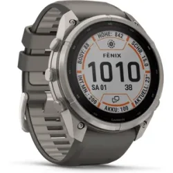 Garmin Fenix 9 PRO inReach 47mm Solar Kiselgrau GPS-Multisport-Smartwatch