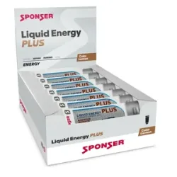 SPONSER ENERGY-GEL LIQUID ENERGY PLUS 70G Cola-Lemon 1 Box (18 Tuben)