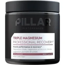 PILLAR PERFORMANCE TRIPLE MAGNESIUM Professional Recovery Powder Berry