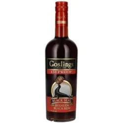 Gosling's Rum Goslings Black Seal 151 PROOF Bermuda Black Rum 75,5% Vol. 0,7l