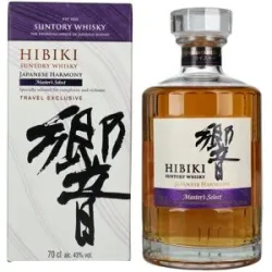 Suntory Hibiki Whisky Suntory Hibiki Japanese Harmony Master's Select Japanese Blended Whisky 43% Vol. 0,7l in Geschenkbox