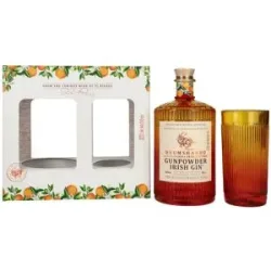 Drumshanbo Gunpowder Irish Gin with California Orange Citrus 43% Vol. 0,7l in Geschenkbox mit Glas