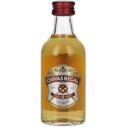 Chivas Brothers Chivas Regal 12 Years Old Blended Scotch Whisky 40% Vol. 0,05l
