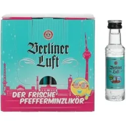 Berliner Luft DER FRISCHE Pfefferminzlikör 18% Vol. 24x0,02l