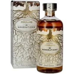 Cognac Ferrand 10 GÉNÉRATIONS 1er Cru de Cognac Grande Champagne 46% Vol. 0,5l in Geschenkbox
