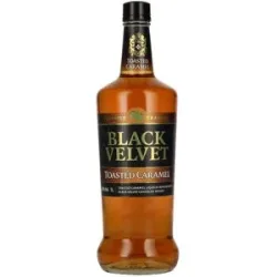 Black Velvet TOASTED CARAMEL Flavored Whisky 35% Vol. 1l