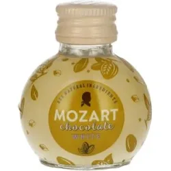 Mozart Liköre Mozart Chocolate White Sahnelikör 15% Vol. 0,02l