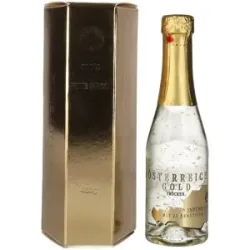 Wein- und Sektkellerei Inführ Österreich Gold - mit 23 Karat Blattgold 9,5% Vol. 0,2l in Geschenkbox