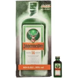 Jägermeister 35% Vol. 60x0,02l