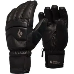 Black Diamond Freeride Handschuhe aus PrimaLoft® Spark Gloves Black Black für Herren aus Leder Größe S schwarz