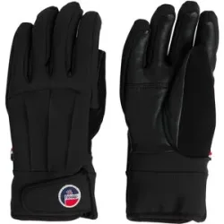 Fusalp Isolierende Fäustlinge aus PrimaLoft® Gold Mitten Fake Fur Desert/Neige für Herren aus Leder Größe 7 Beige
