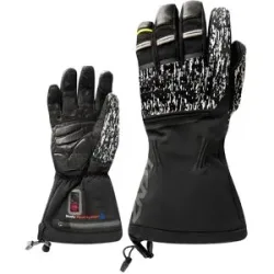 Lenz Beheizbare PrimaLoft® Handschuhe  Heat Glove 7.0 Finger Cap Unisex Noir für Herren Größe S schwarz