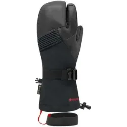 Racer Skihandschuhe aus GORE-TEX ePE isoliert mit Gänsedaunen Ltk Black Black für Herren aus Softshell Größe S schwarz