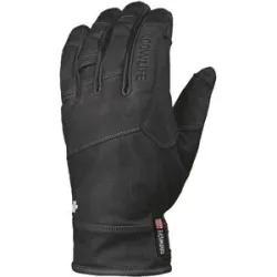 Snowlife Wasserfeste Leder Handschuhe Spirit Leather DT Glove Black für Herren aus Leder Größe S schwarz