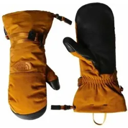 The North Face Wasserfeste Skihandschuhe aus Leder Montana Leather Wp Mitt Timber Tan Timber Tan Heather für Herren aus Leder Größe S Braun