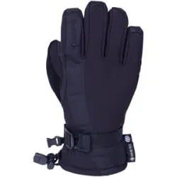 686 Wasserfeste, atmungsaktive GORE-TEX Skihandschuhe  Wmns Gore-Tex Linear Glove Black für Damen aus Leder Größe S schwarz
