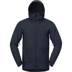 Norrona Softshell Jacke Lofoten Flex1 Jacket M Caviar Black für Herren aus Softshell Größe S schwarz