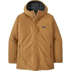 Patagonia Parka chaude en duvet M's Windshadow Parka Deer Brown für Herren Größe L Braun
