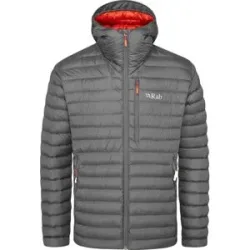 Rab Warme Stepp-Und Daunenjacken &ndash; Herren &ndash; Microlight Alpine Jacket Microlight Alpine Jacket Graphene für Herren Größe S Grau